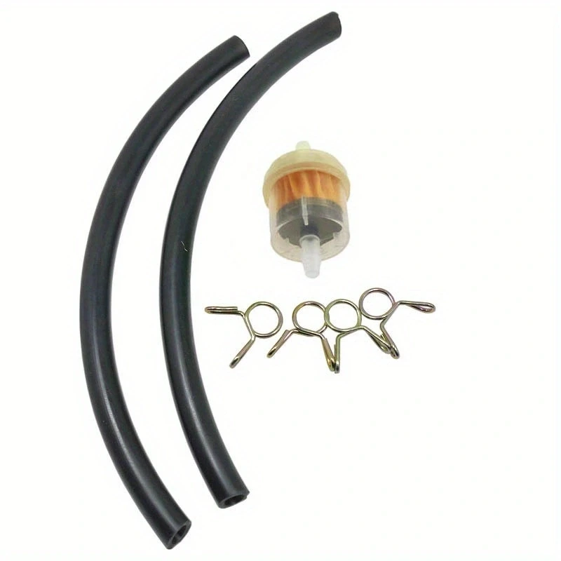 6MM motocicleta Dirt Bike ATV Scooter tanque de combustible llave de purga válvula interruptor filtro interno gasolina línea manguera tubo Clips 50-200CC - imagen 4