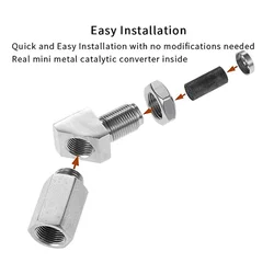 Sensor de oxígeno universal con conector enchufable para catalizador