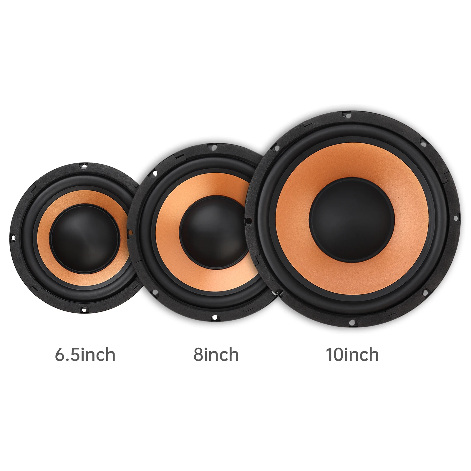 Subwoofer altavoz de graves para coche con amplia respuesta frecuencia