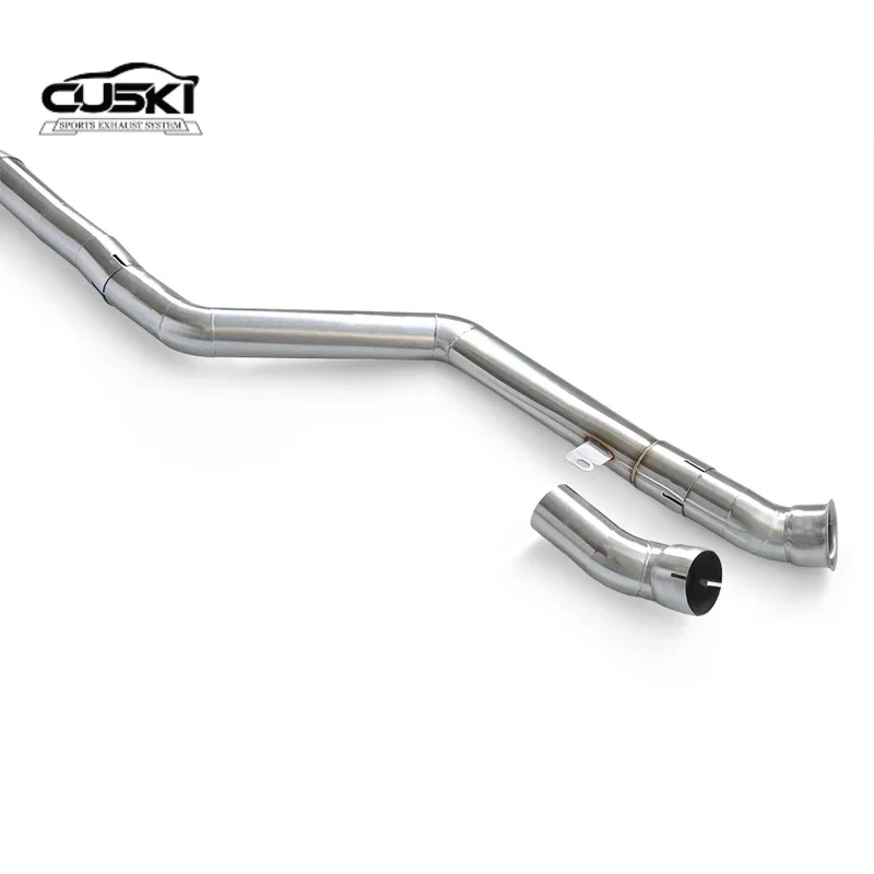 Escape deportivo con válvula inox BMW 530 G30 B48 2.0T 2017-2023 - imagen 3