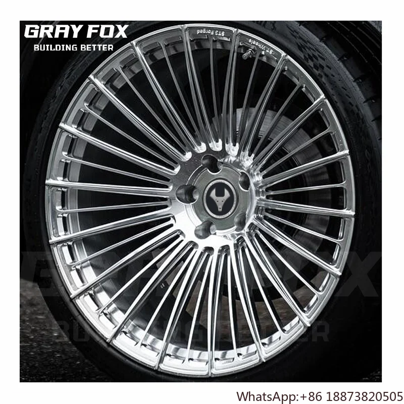 Rueda forjada de aleación de cepillo pulido cromado, multirayos cóncavo profundo personalizado, 18, 19, 20 pulgadas, 5x120, para bmw Xm X7 M60i X4m X5m X6m - imagen 2