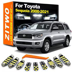 Bombillas LED interiores ZITWO para Toyota Sequoia 2000-2021