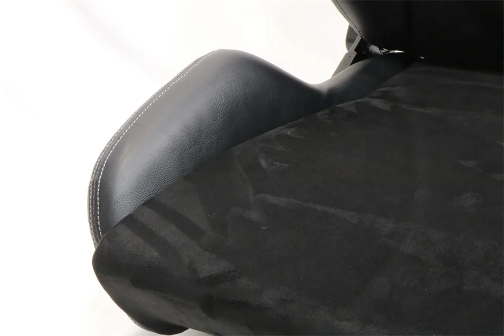 Detalle de la superficie del asiento deportivo