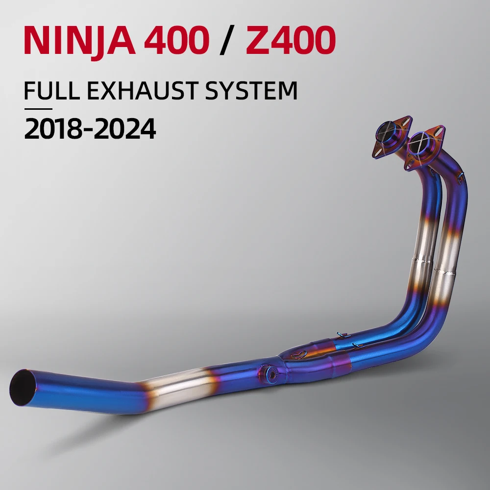 Escape slip-on Kawasaki Z400 Ninja 400 acero inoxidable