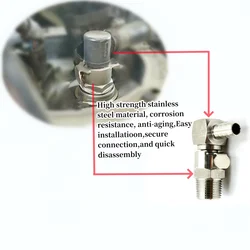 Conector de metal de liberación rápida de bomba de combustible para BMW R1200GS ADV R1200RT S1000RR K1200R K1300R K1600GTL HP4 Rninet