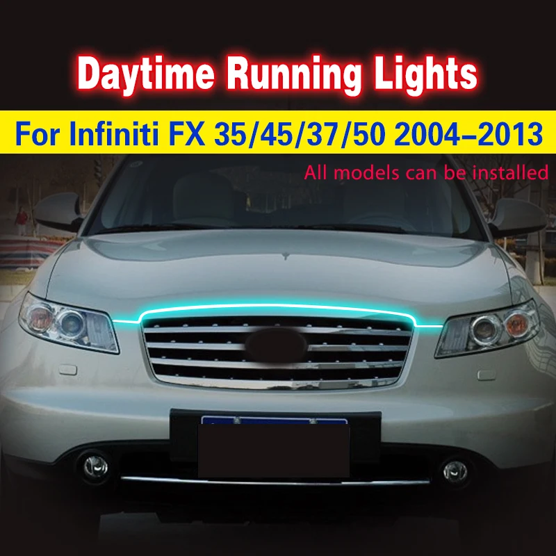Tira LED DRL flexible para Infiniti EX/FX/M
