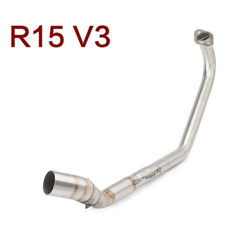 Escape completo Yamaha YZF R15/MT15/MT125 – tubo enlace medio modificado - imagen 5