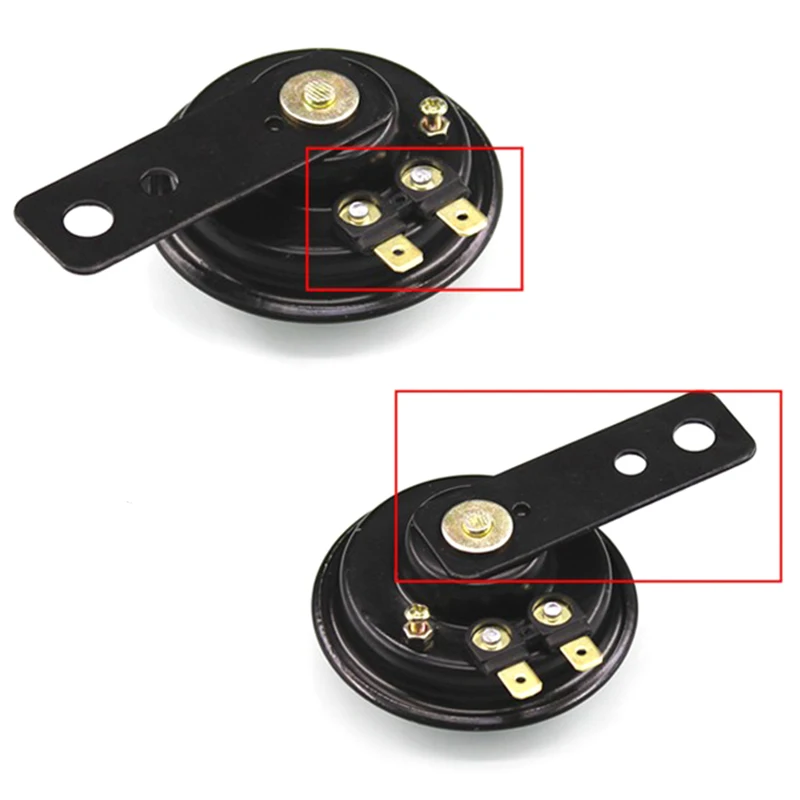 Bocina eléctrica Universal 12V 105dB – Scooter ciclomotor cross ATV - imagen 3