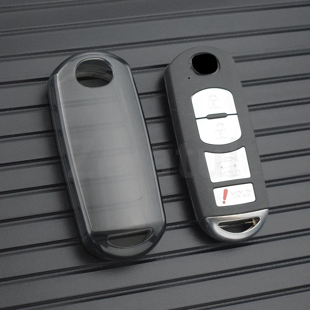 Funda TPU transparente para llave Mazda CX-5 CX-3 CX-7 CX-9 - imagen 4