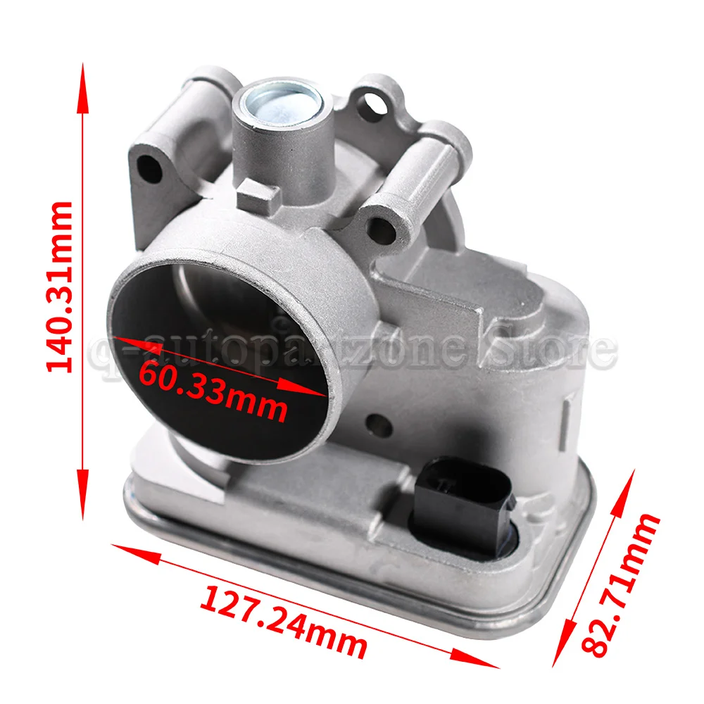 Cuerpo de mariposa Jeep Compass, Patriot y Dodge Avenger – 04891735AC - imagen 2