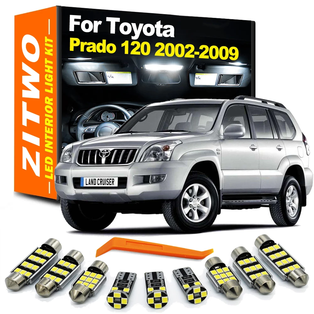Kit luces LED interiores ZITWO – Toyota Land Cruiser Prado 120