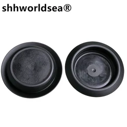Shhworldsea grapas de puerta para panel de coche, PE negro
