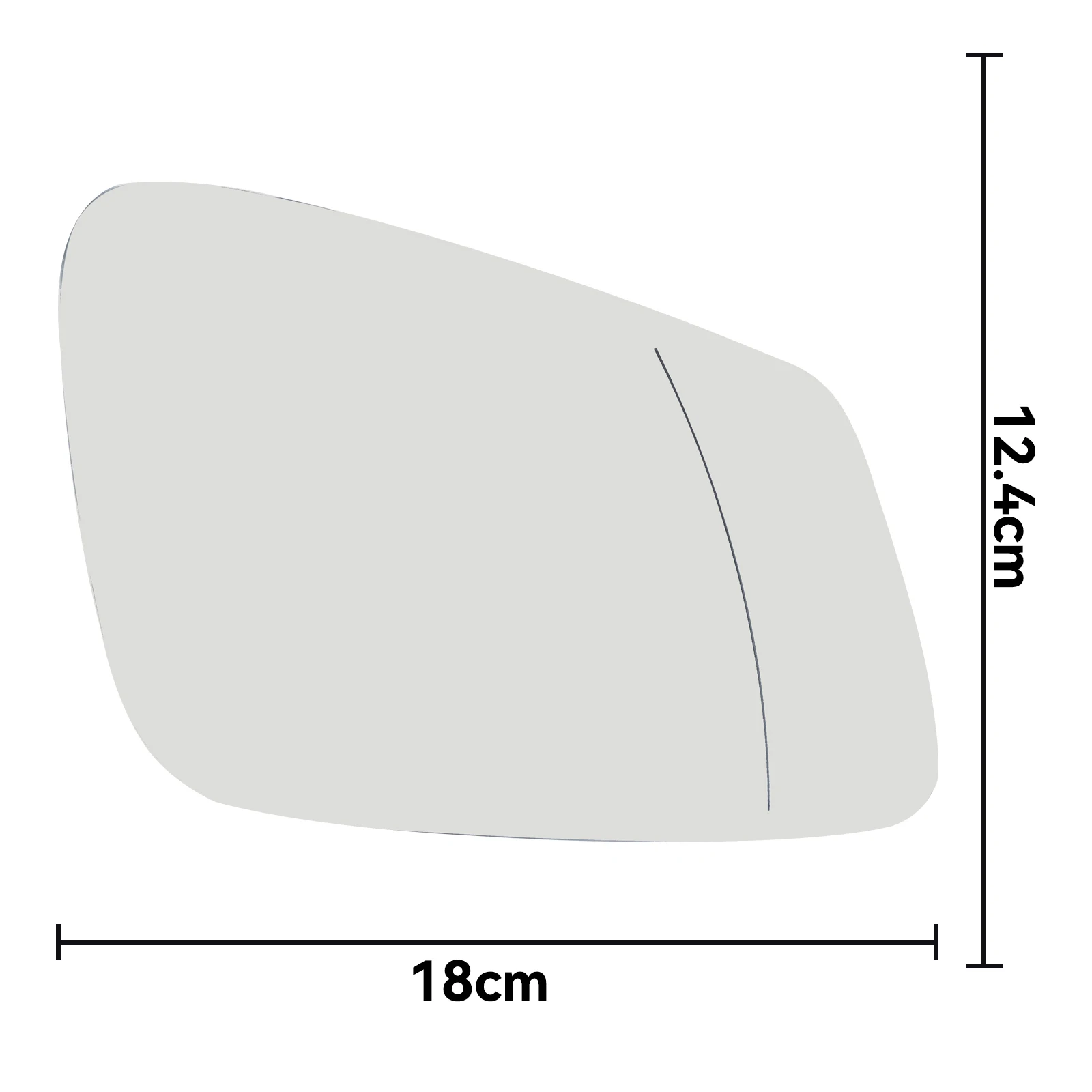 Enfoque del cristal calefactable para condiciones de baja visibilidad
