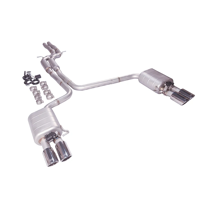 GFC Escape catback con válvula eléctrica – Audi A6 A7 C7 2009-2018 - imagen 2
