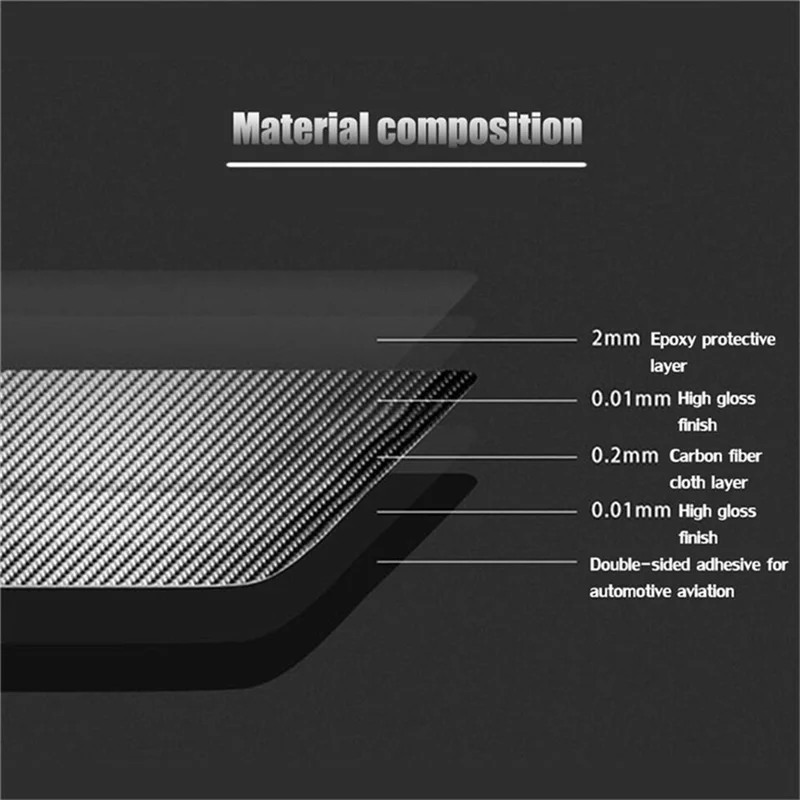 Embellecedor fibra de carbono caja central Honda Accord 2013-2017 - imagen 2