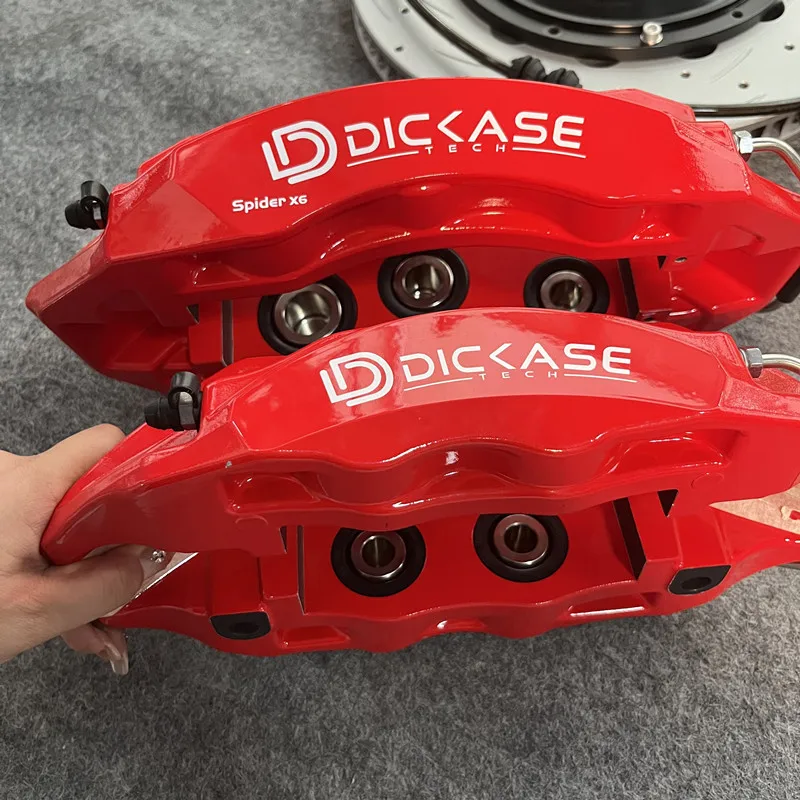 Kit pinzas de freno Dickass aluminio para Audi Q5 A6 C7 A4 B8 A3 8P - imagen 3