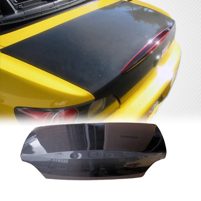 Tapa de maletero brillante en fibra de carbono estilo OEM – Honda S2000