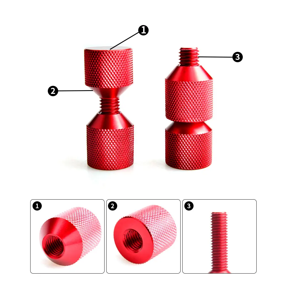 Pasadores de alineación para brida de 2 orificios, aluminio 6061 - imagen 3