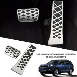 Cubrepedales antideslizantes para Hyundai Santa Fe, Tucson y Sonata