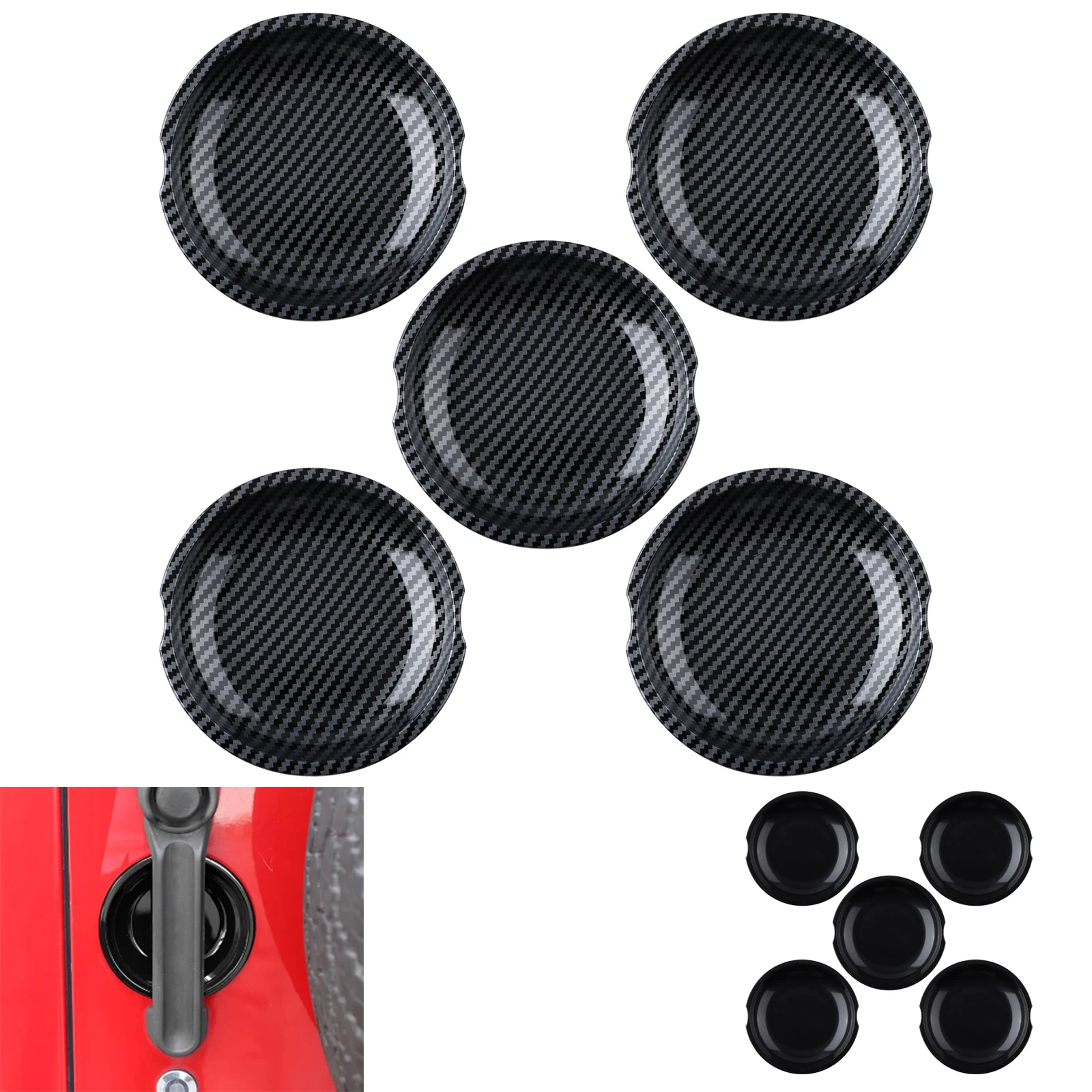 Cubierta decorativa para manija de puerta Jeep Wrangler JK