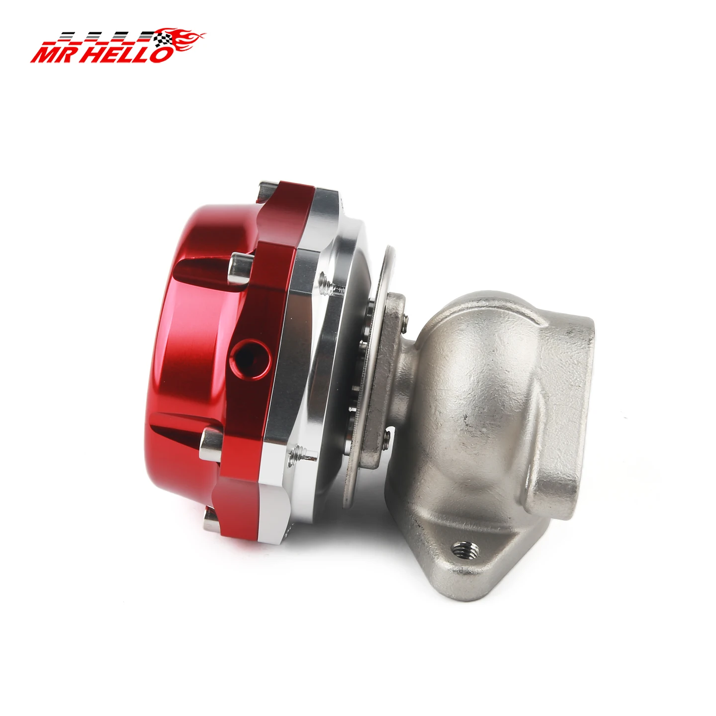 Vista de los componentes de la wastegate