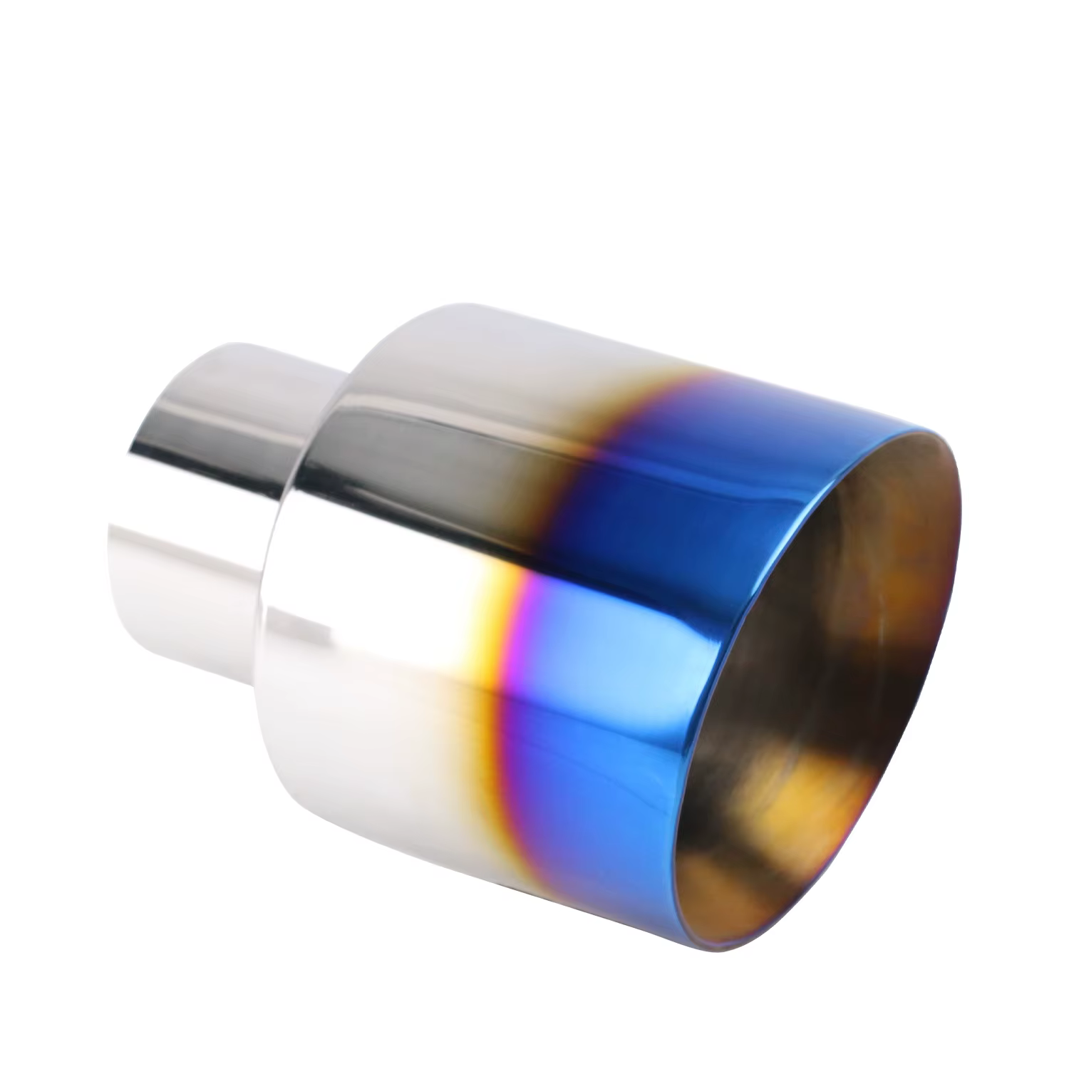 Punta de tubo de escape reemplazada para automóvil, entrada de 63 mm, salida de 89 mm y 102 mm, puntas de silenciador de soldadura de acero inoxidable - imagen 5