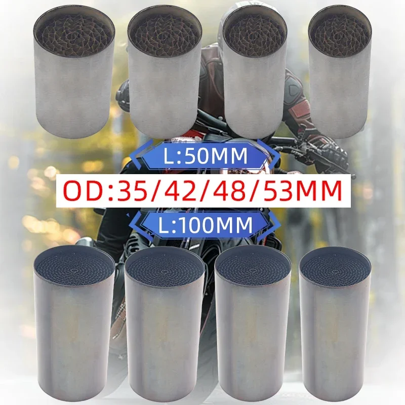 Silenciador de escape universal para moto con catalizador DB Killer - imagen 2