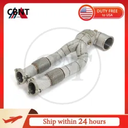 CBNT Downpipe sin catalizador para Audi RS3, RS Q3 y TT RS 2.5 T