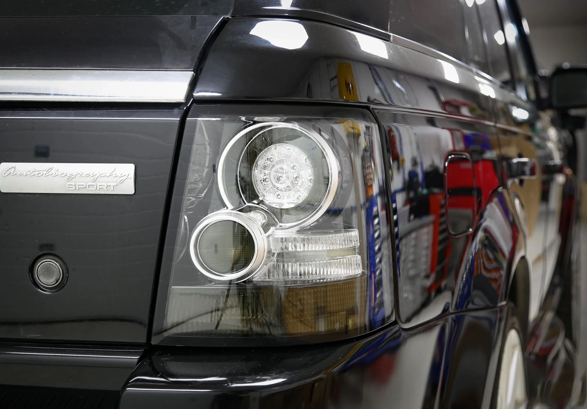 Tercer stop LED Range Rover Sport negro 2005-2013 - imagen 4