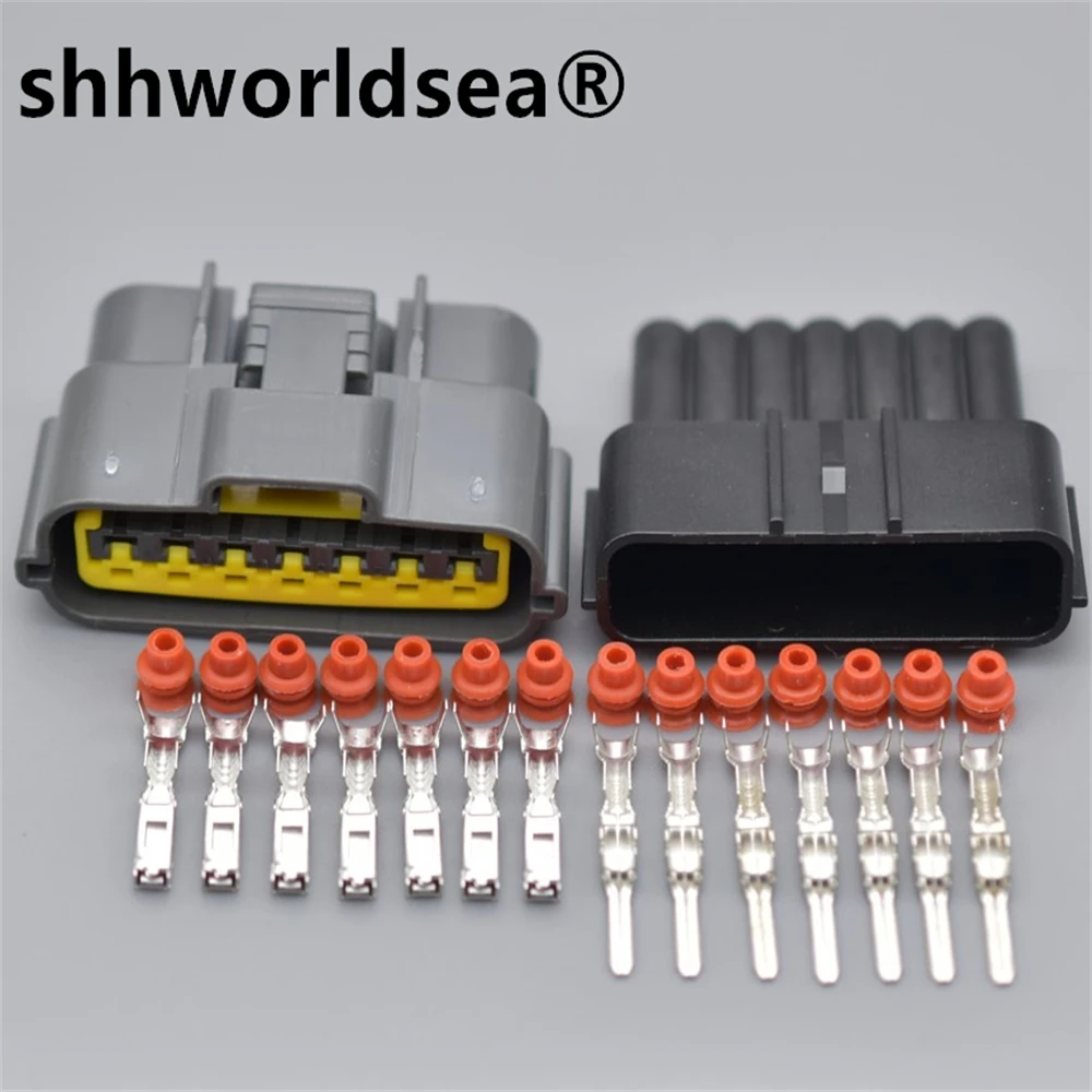 Shhworldsea 6098-0148 – Conector impermeable 7 pines para Nissan - imagen 2
