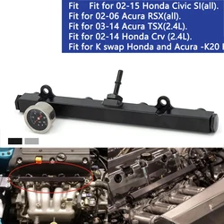 Kit rácel de combustible y medidor deportivo – Honda Civic K20 K24