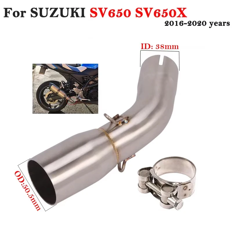 Silenciador Slip-On de 51 mm para Suzuki SV650/SV650X 2016-2021