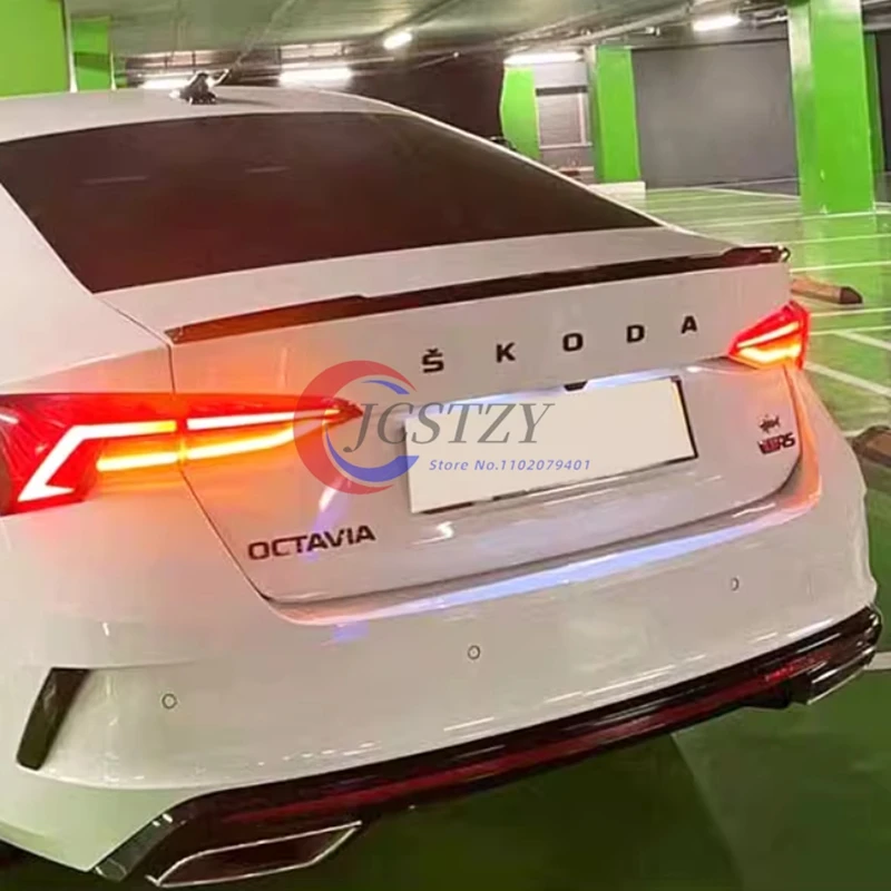 Spoiler trasero maletero ABS sin pintar – Skoda Octavia Pro 2020-2022 - imagen 5