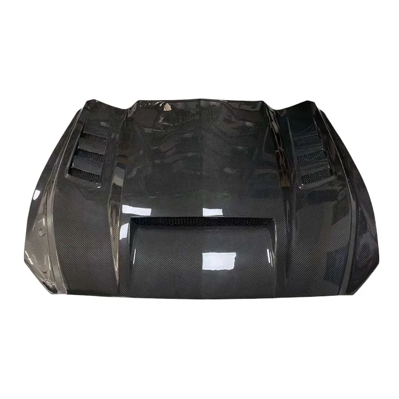 Cubierta de capó de motor fibra de carbono Ford Mustang 2015-2017 - imagen 3