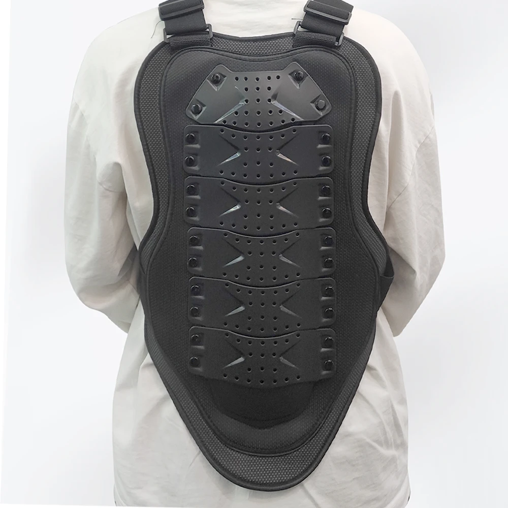 Chaleco protector de espalda y pecho para motocross – talla adulto - imagen 3