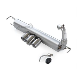 Escape trasero de acero inoxidable para Smart W453 1.0/0.9T 2015-2021