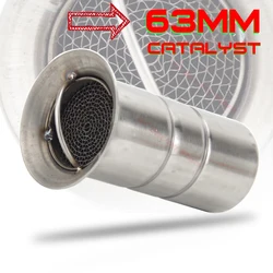 Silenciador de escape 63 mm con DB Killer para Yoshimura y Akrapovic