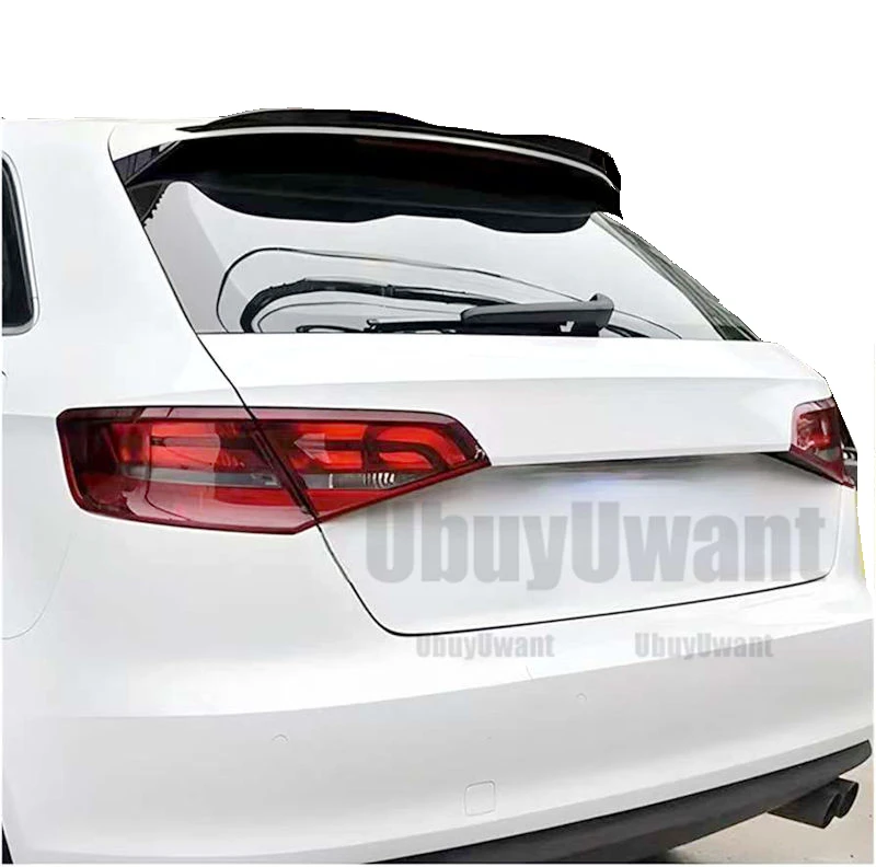 Alerón trasero ABS negro para Audi A3 Hatchback 2013-2018 - imagen 3