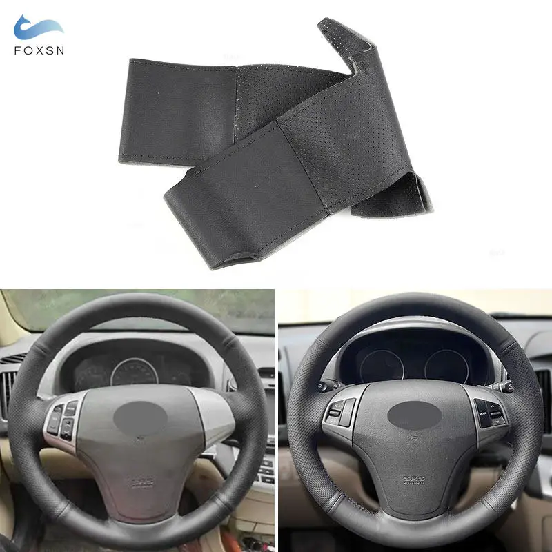 Funda de volante de microfibra perforada – Hyundai Elantra 2008-2010