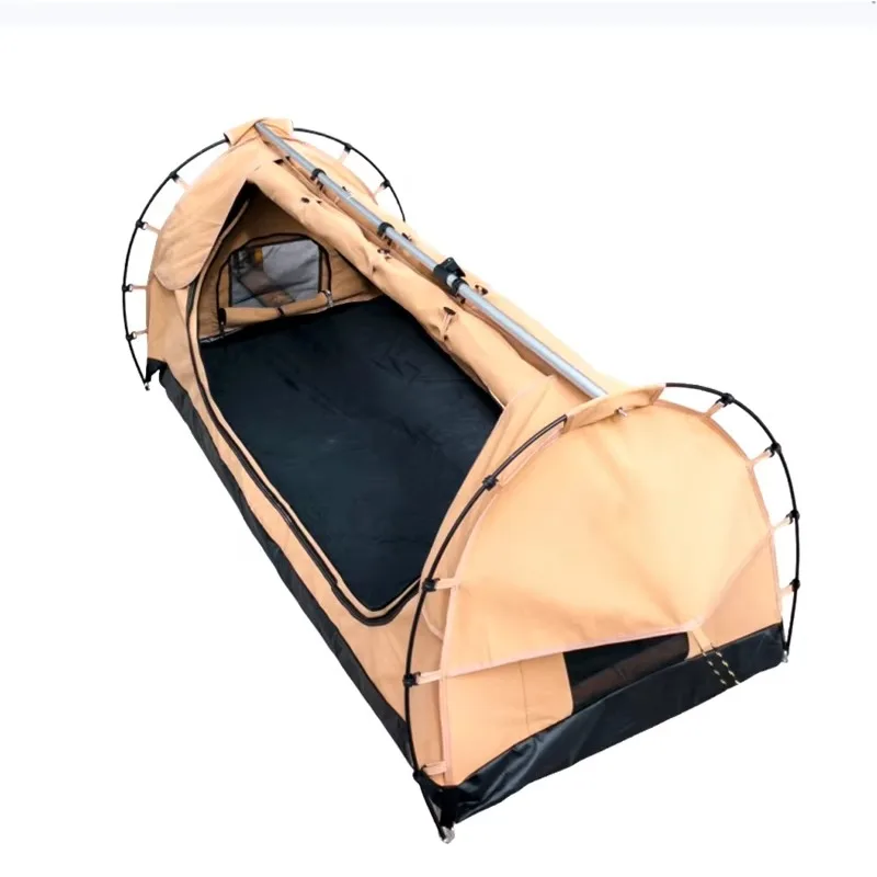 Tienda australiana lona impermeable para acampar con coche