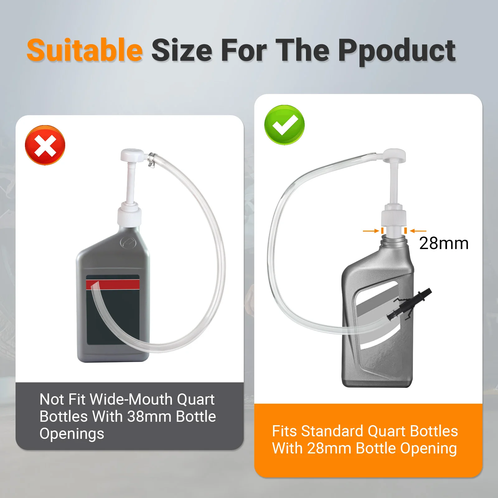 Bomba manual de aceite para diferencial con adaptador para botella - imagen 5