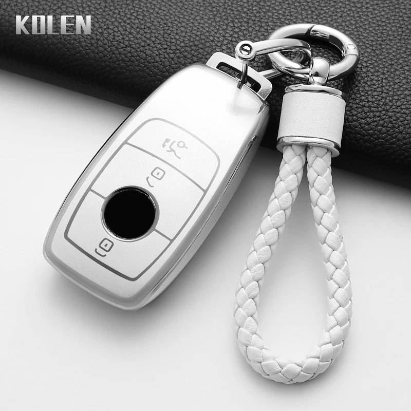Funda llave TPU para Mercedes Benz A C E CLA GLC