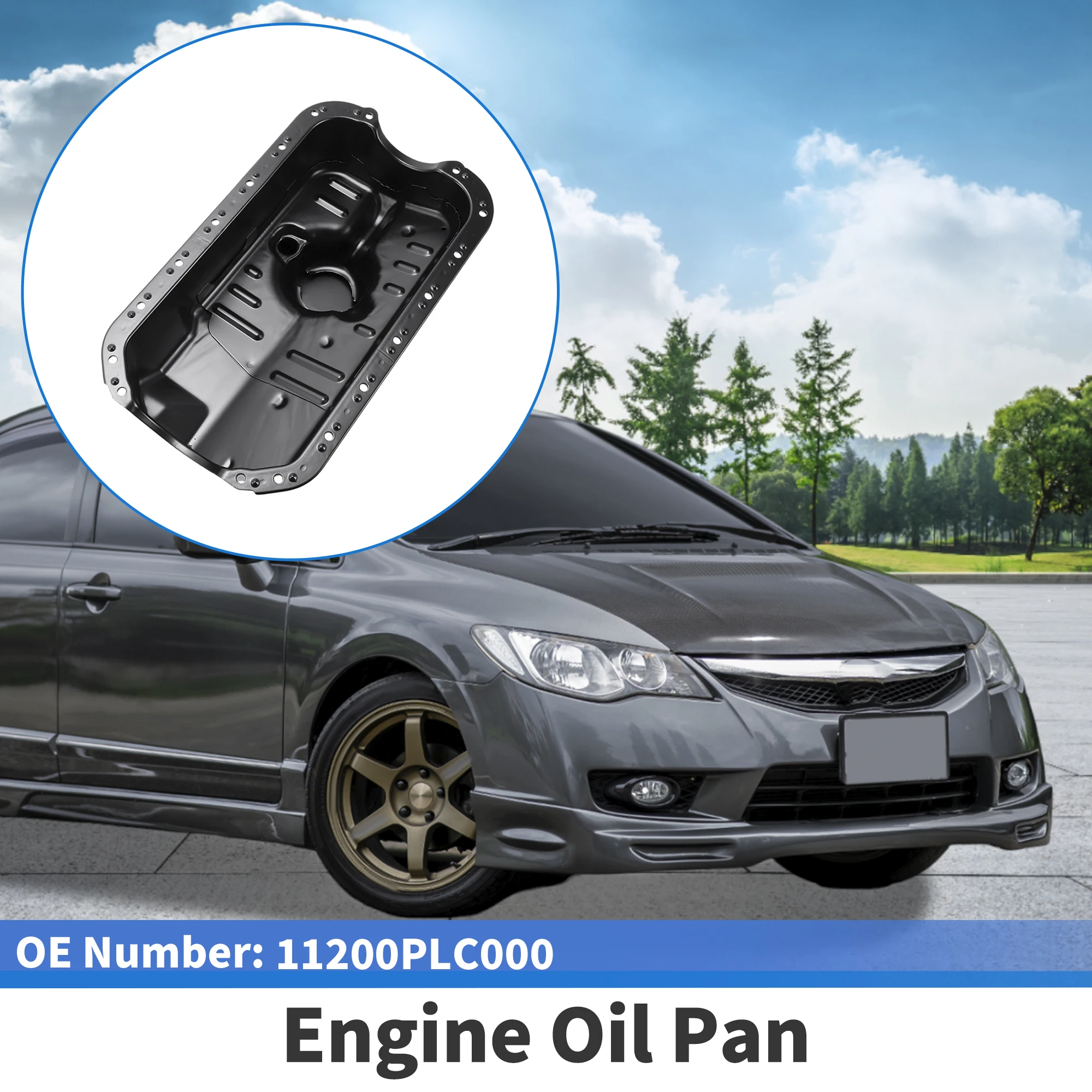 Cárter de aceite UXCELL No.11200PLC000 – Honda Civic 2001-2005