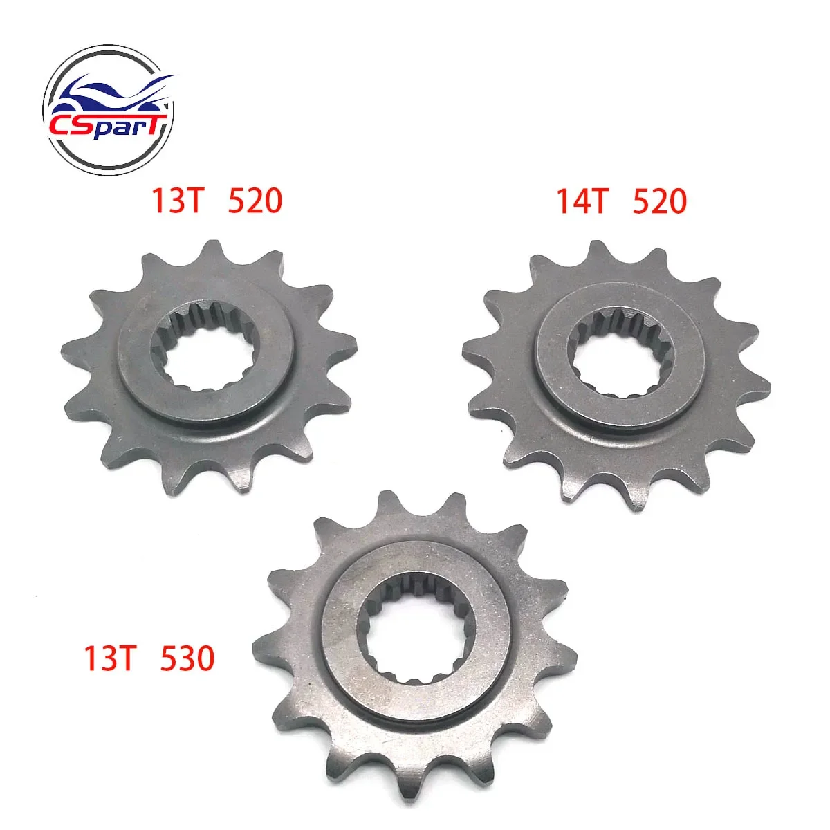Piñón NC450 13T/14T 520/530 para ZongShen Apollo KAYO T6 BSE 450cc