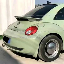 Alerón trasero de fibra de carbono negro brillante para VW Beetle