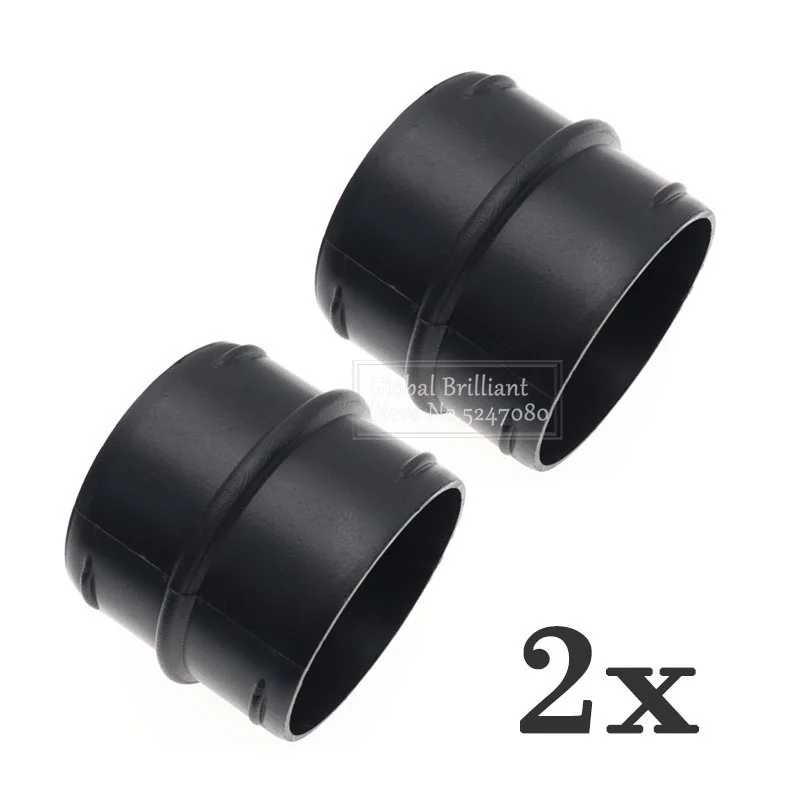 Conector de plástico negro para manguera de calentador