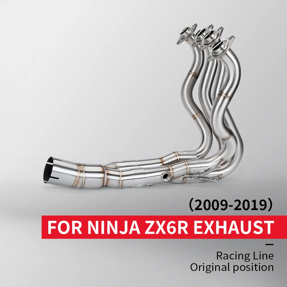 Tubo de enlace escape Ninja ZX-6R 636 2009-2019 - imagen 2