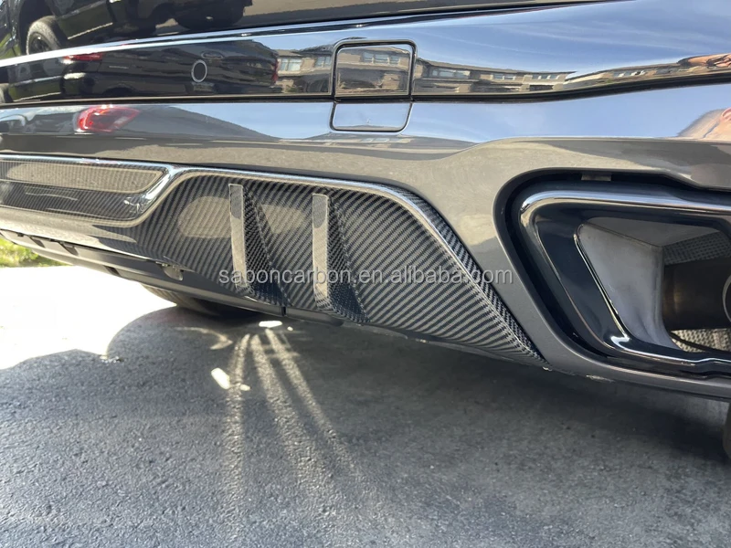Difusor trasero en fibra de carbono para BMW X5 G05 (2019-2021) - imagen 3