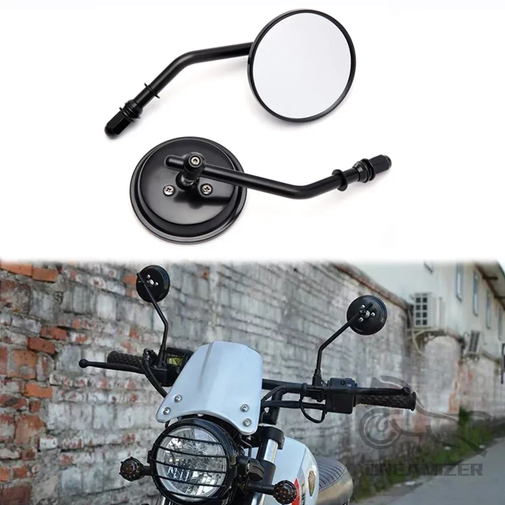 Espejos retrovisores para Harley-Davidson Sportster, Dyna y Softail - imagen 3