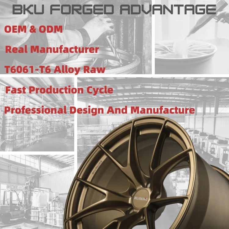 Llantas forjadas premium para Porsche